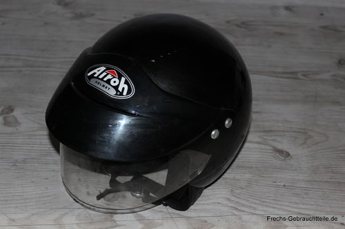 AIROH "Top One" Halbschalen Helm(Gr.S) mit Visier